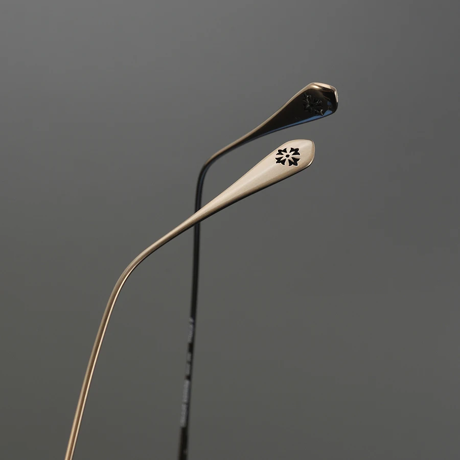 CH5808 High Quality Titanium Rimless Frames Spectacles Optical Eye Glass Glasses for Men and Woman