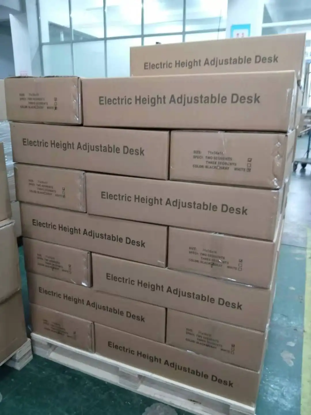 Height Adjustable Automatic Up Down Desk Lifting Smart Table - Buy ...