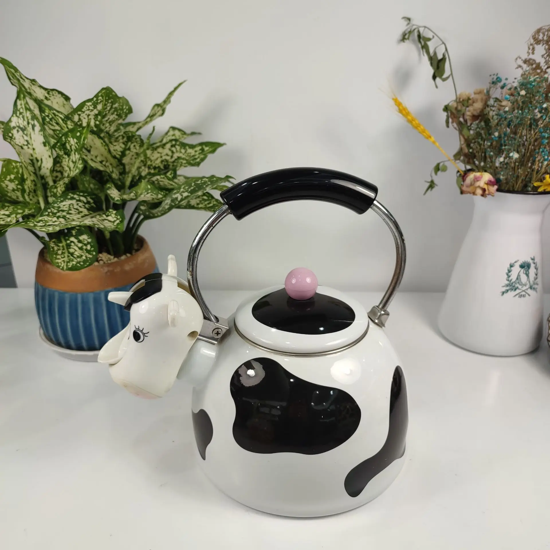 Unique Tea Kettles - Foter  Cow kitchen, Cow kitchen decor, Tea pots