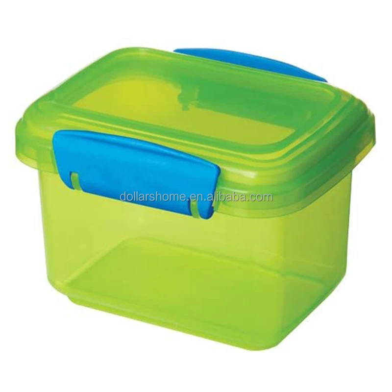 Lightweight Lunch Collection Food Storage Containers,Blue,Green,Pink