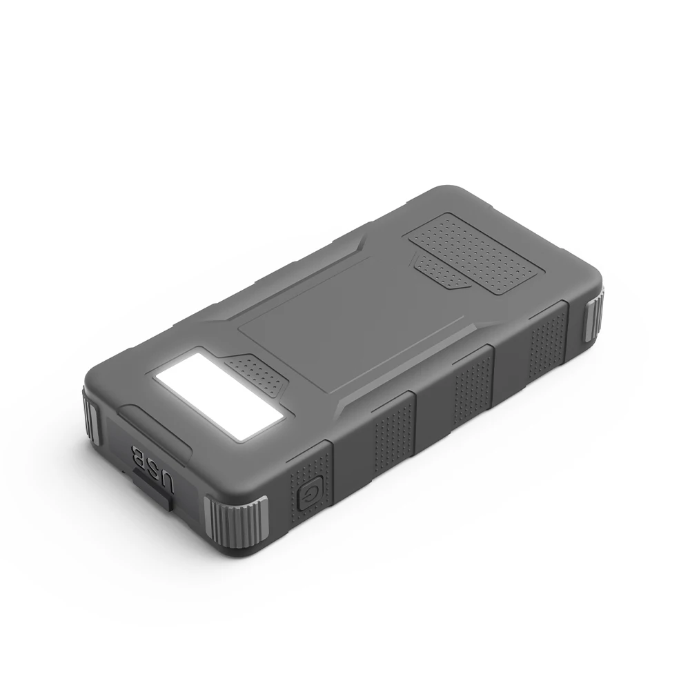 15W Solar Power Bank 30000mAh IP67 Waterproof Built-in USB-A+C Ports LED Lights Portable Charger Outdoor Charging Station SP6730