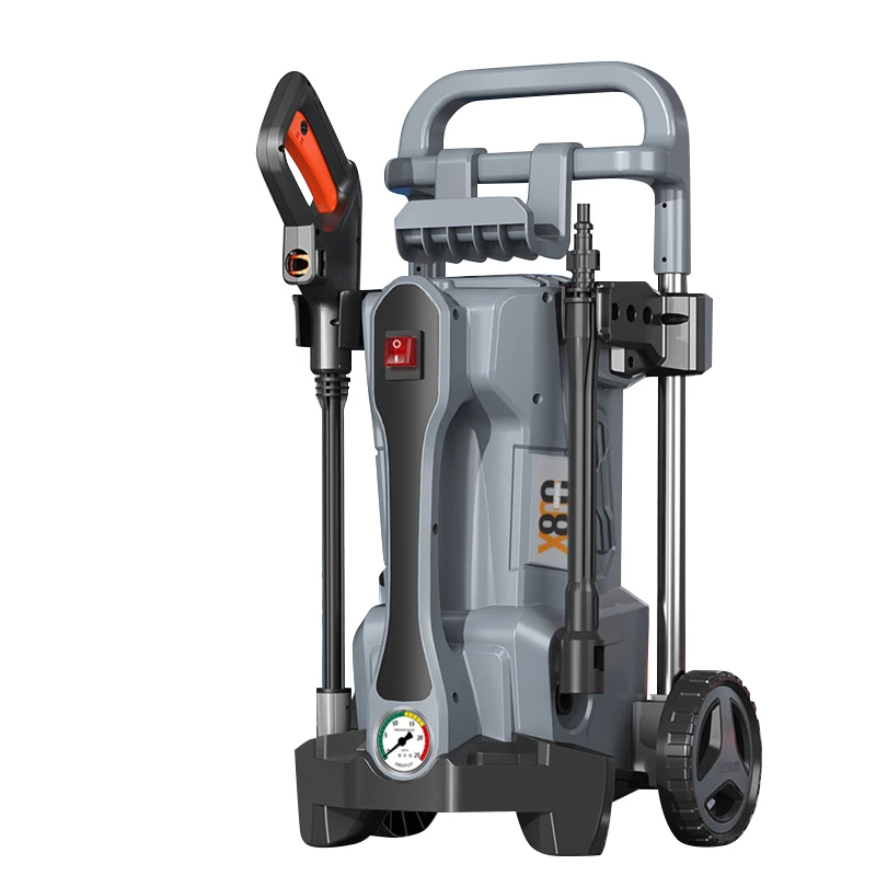 Portable High Power Car Washing Machine Mobile Car Washer Water Gun High Pressure Cleaner