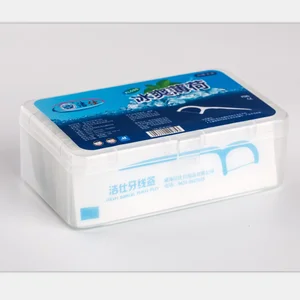 Daily Care OEM Factory Dental Hygiene Flosser Customize Mint Flavor Tooth Gap Cleaning Dental Picks