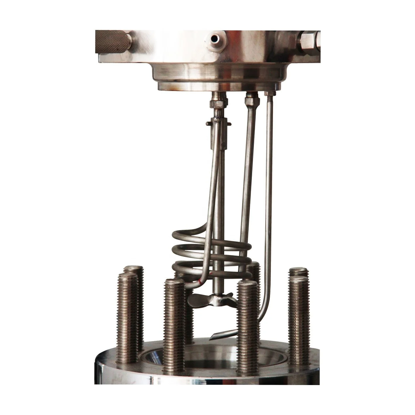 2 Liters Lab Hydrogenation Reactor High Pressure Kettle with Core Components Engine Motor Pressure Vessel