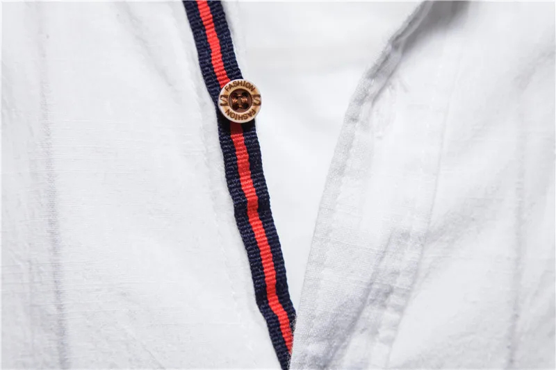 Camicie in lino Camicia casual a maniche lunghe da uomo Camicie morbide e traspiranti830_voghion.com