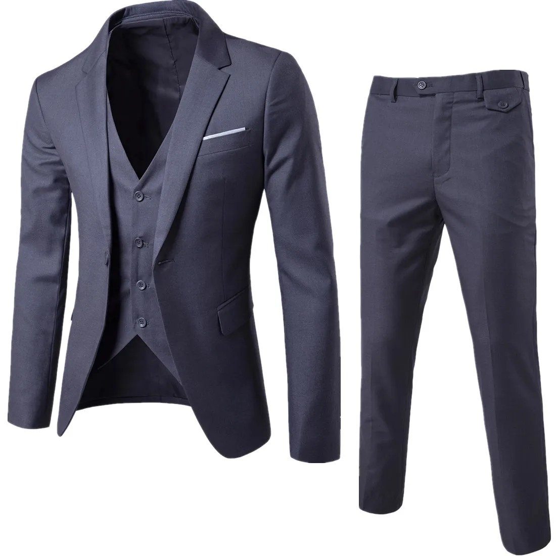 Cheap Prom Fashion Wedding Tuxedos Men's Suits Groomsmen Suit Formal Suits
