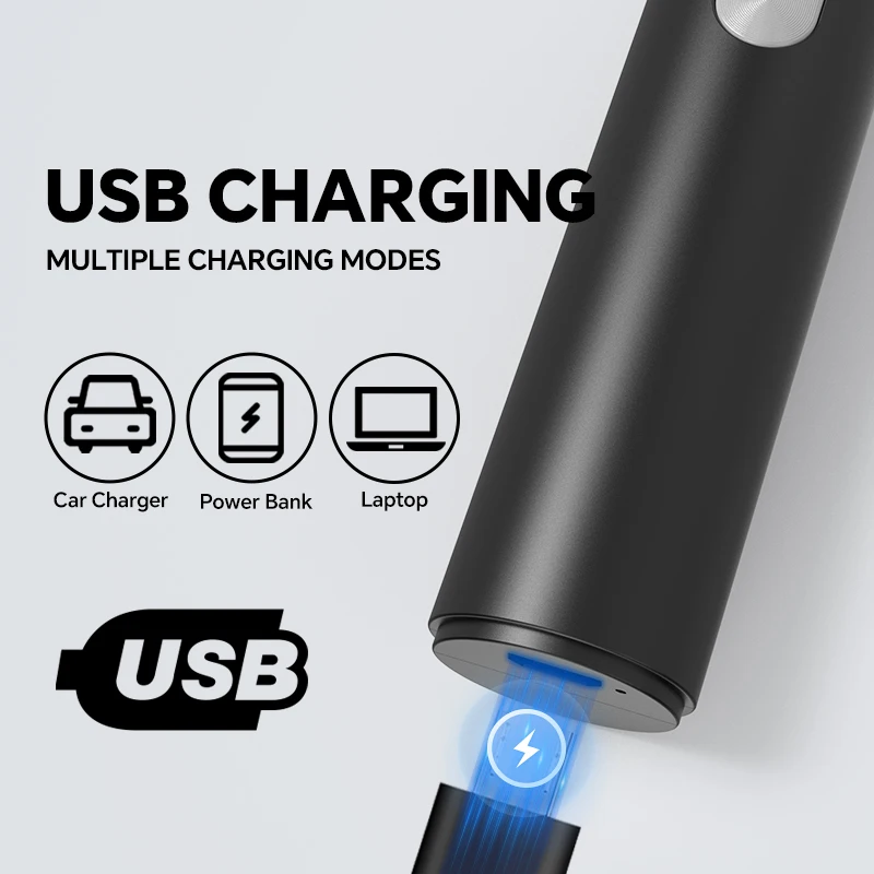 Portable Rechargeable Four-in-One Nose Hair Trimmer Set Electric Push Shear for Home Salon Car RV Use Durable Plastic for Garage manufacture