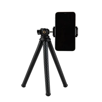 Camera Flexible Tripod Outdoor Travelling Portable Mini Tripod for Cell Phone Camera Mini Flexible Tripod Stand