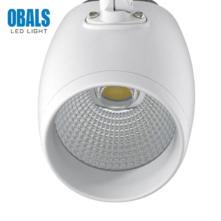 OBALS прожектор высокой яркости с магнитной направляющей 15 Вт 20 Вт 25 Вт 30 Вт 40 Вт COB светодиодный Трековый светильник