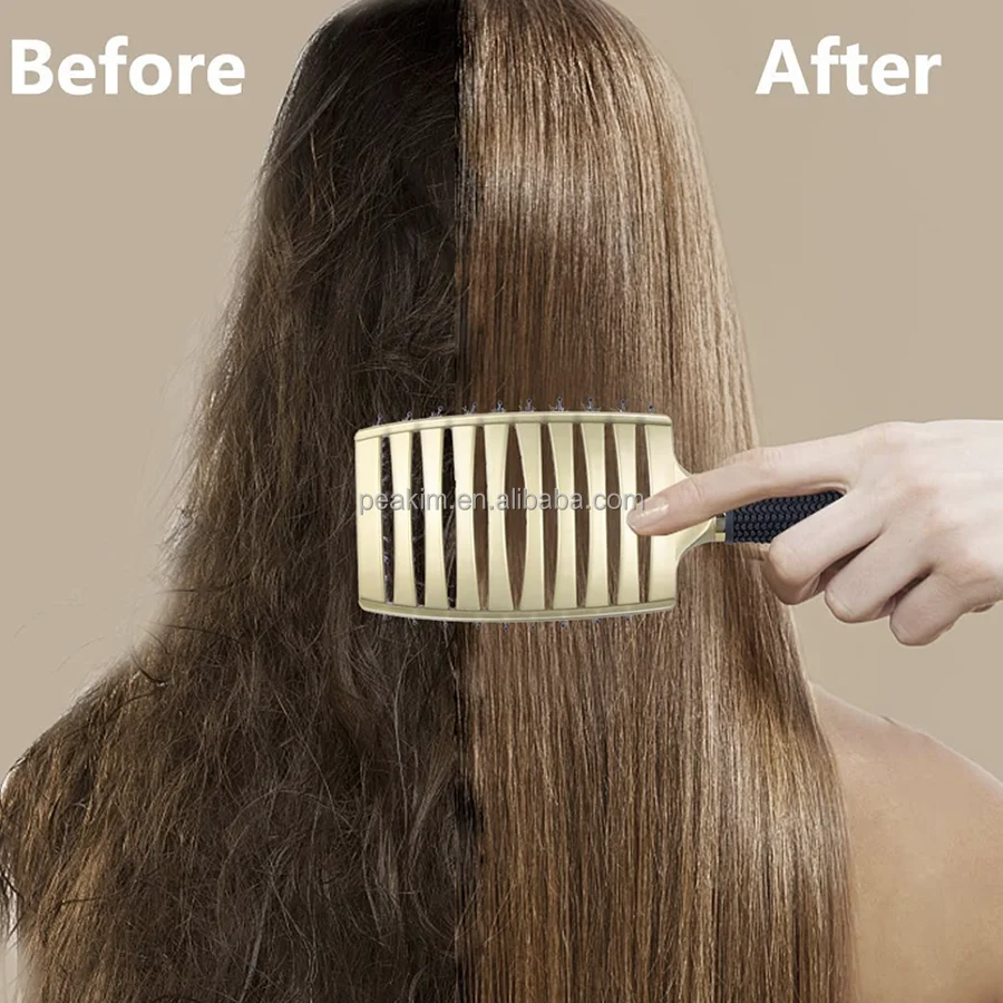 Factory Price Women Hair Detangling Brush For Salon Styling Extension