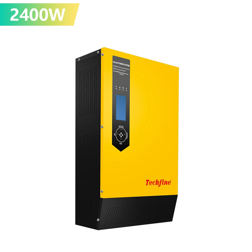 3kva solar hybrid inverter 24vdc to 220vac 2400W 24V 3000va inverter with charger controller