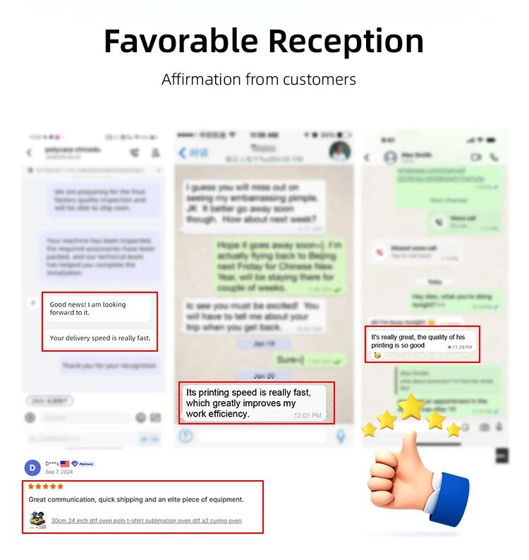 45cm Full-Automatic DTF Printer with EPSON i1600-A1 Print Head and CMYK+White Ink for High-Quality Tshirt Printing