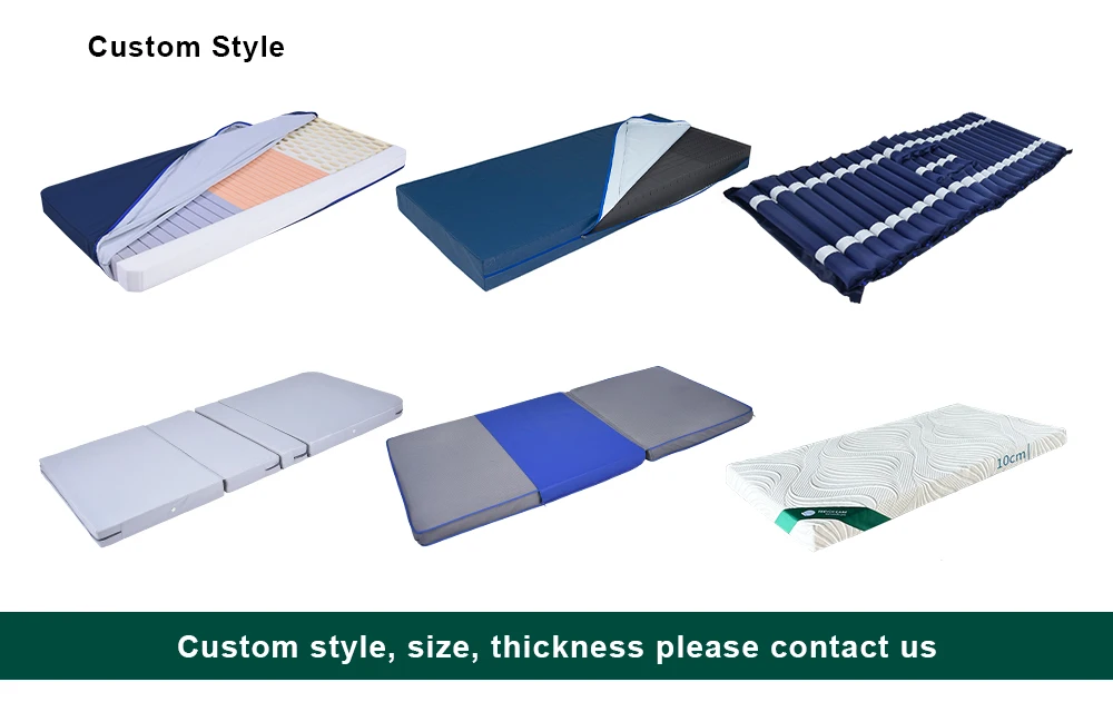 Hospital Bed Mattress Medical Waterproof Fabric Cover Nursing Bed