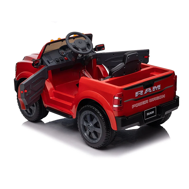 Licenced Dodge RAM 12v Battery Operated Kids Toy Cars With Remote Control Ride on Electric Car for Children