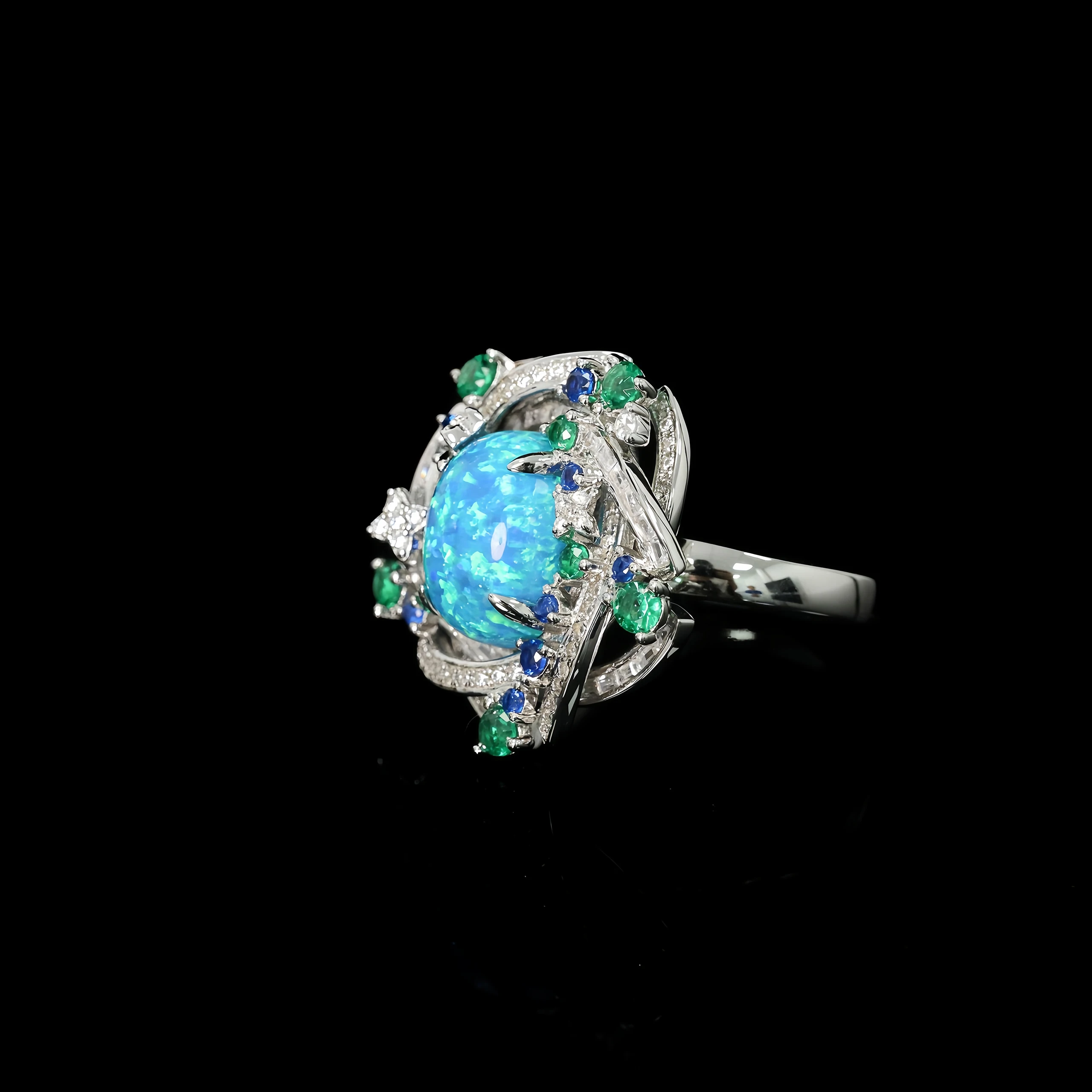 MUSHAN Jewelry Factory S925 Sterling Silver Rings High Carbon Diamond Fine Jewelry Ring for Women Engagement and Anniversary