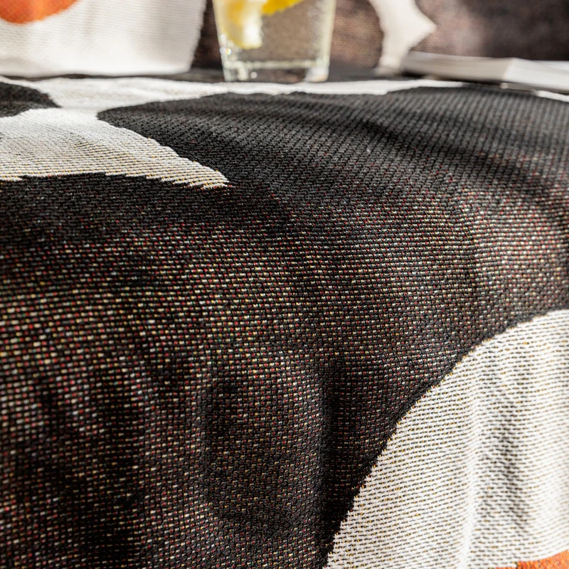 Wholesale Custom Jacquard Blanket Woven Throw Blanket Tapestry For Room