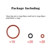 Rouge (50 joints toriques en silicone)