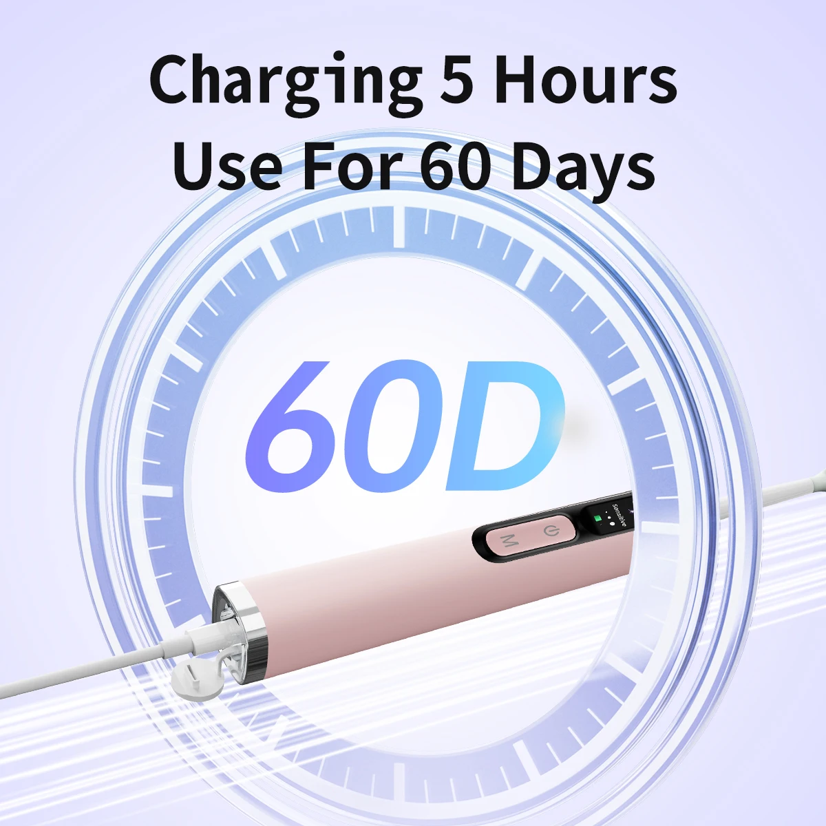 Bestselling Intelligent Display Screen With Multiple Cleaning Modes and Dual Button Force Adjustment, Sonic Electric Toothbrush