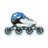 Blanc et bleu 4 roues
