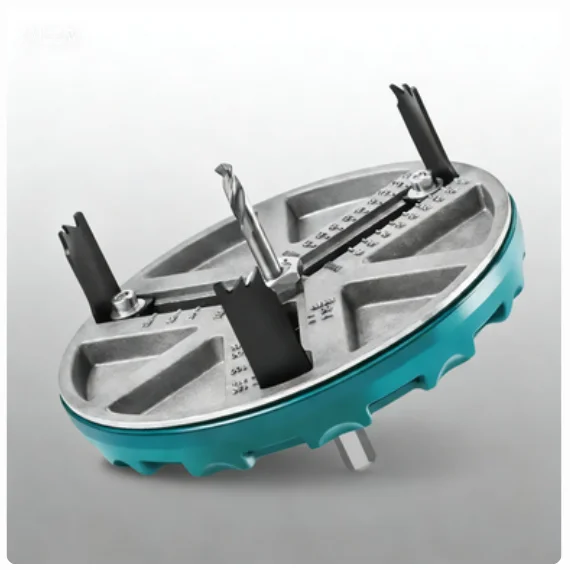 TEBAK Woodworking Hole Saw Electric Drill Punching Gypsum Board Aluminum Plastic Tool Adjustable Hole Hole Saw Machine