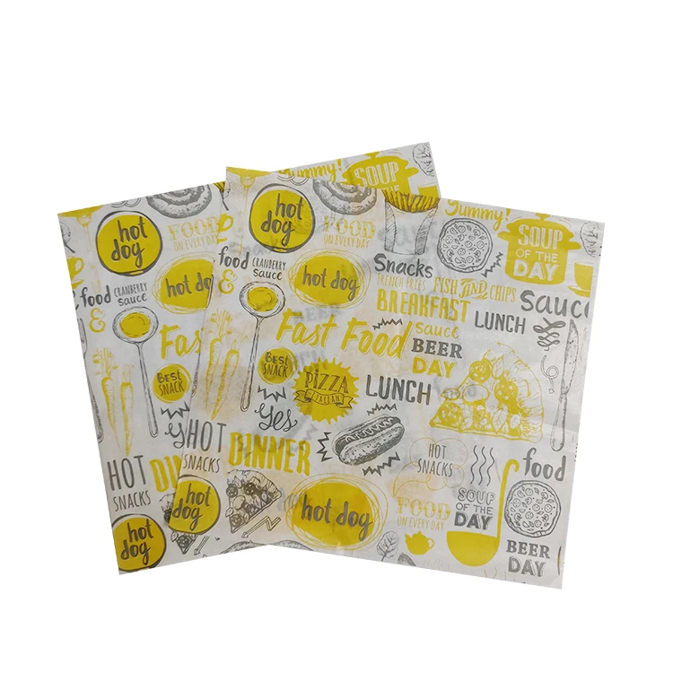 Изготовленный На Заказ печатный логотип и размер экологичный бумажный оберточный