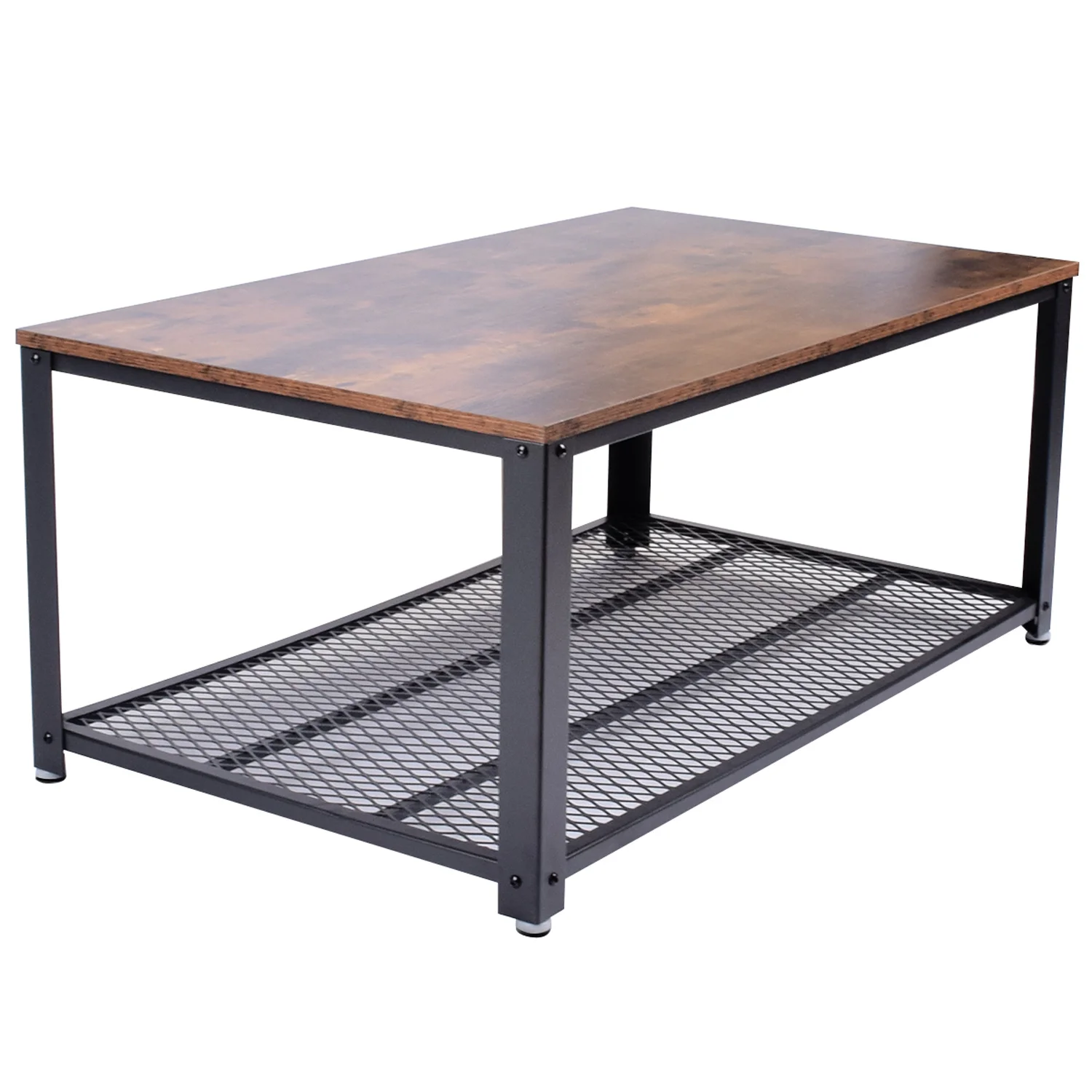Drm Rustic Vintage Industrial Metal Wooden Coffee Table For Living Room Available In Us Eu Local Warehouse Buy End Table Coffee Table Side Table Sofa Table End Table Living Room Table