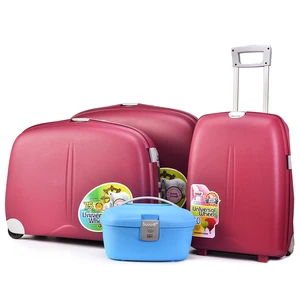 BUBULE 4 PCS PP Luggage Set Trolley Bag Carry on Luggage for Travel