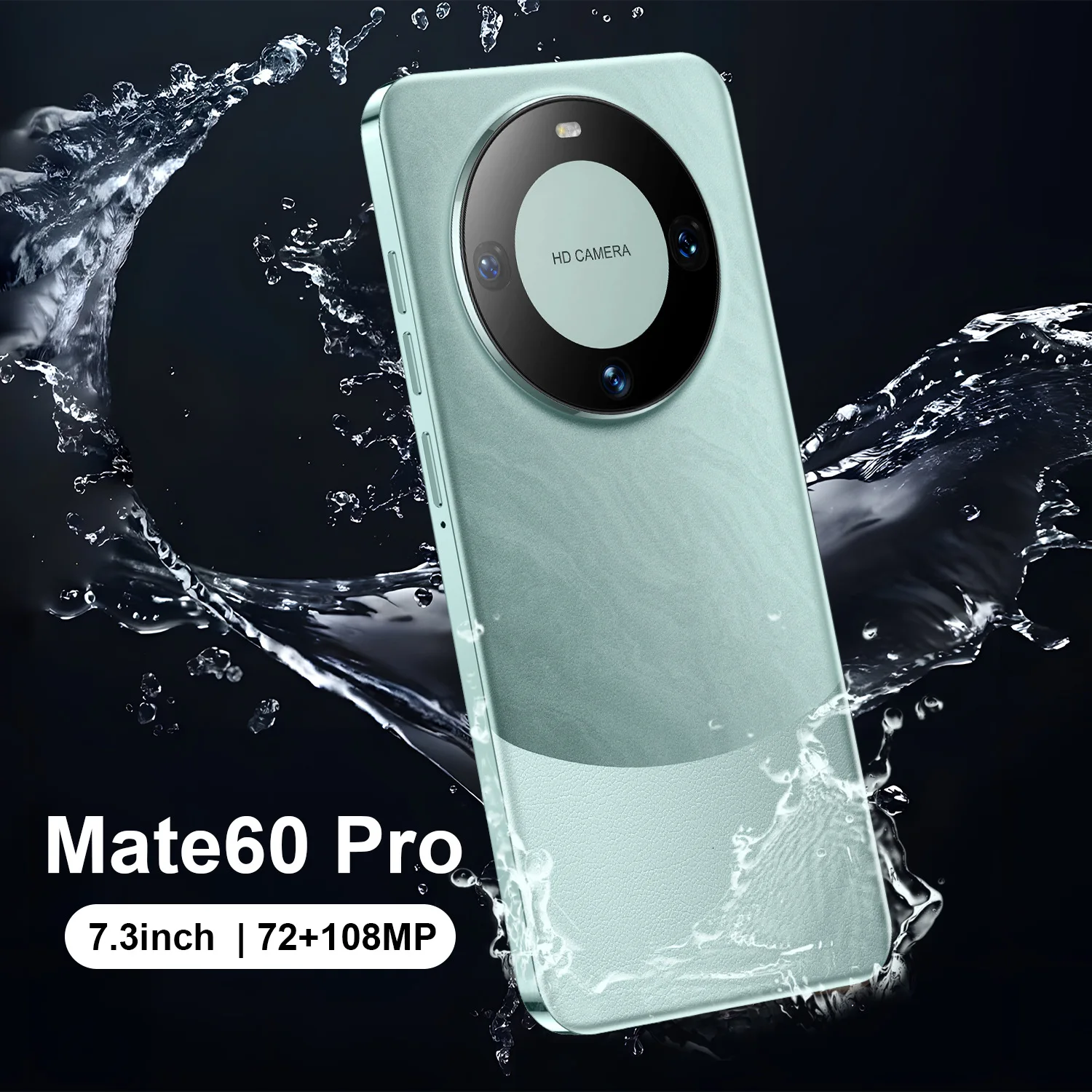 New Model M60 Pro Smartphone - 7.3 Inch, 16GB RAM, 1TB Storage 