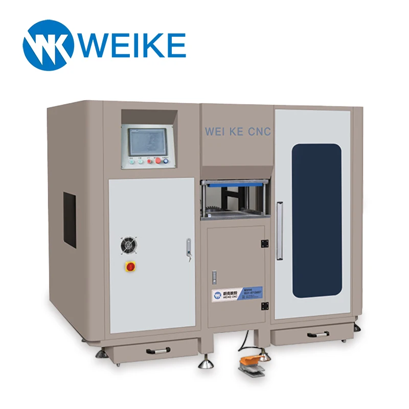 High Precision 3-Axis CNC Milling Machine for Large Processing Range Core PLC for PVC Aluminium Profile End Face Milling