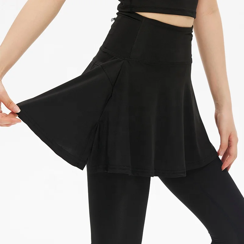 Wholesale Sports Wear Female Gym Skirt Gym Skirt Leggings Yoga