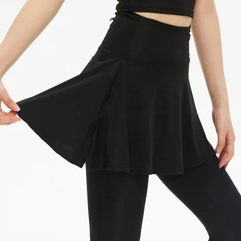 Wholesale Sports Wear Female Gym Skirt Gym Skirt Leggings Yoga Leggings