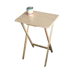 Для дома и улицы, для пикника и кемпинга, bamboo Деревянный складной портативный ТВ сбоку для кофе, чая, обеденный стол еда и напитки снэк-поднос сервировочный стол