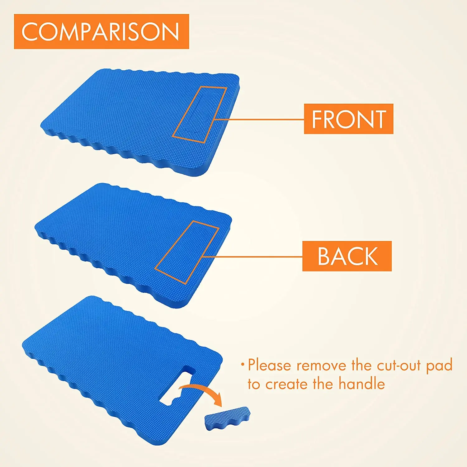 High Quality Kneeling Pad Portable Thick Foam Kneeler Mat Garden ...