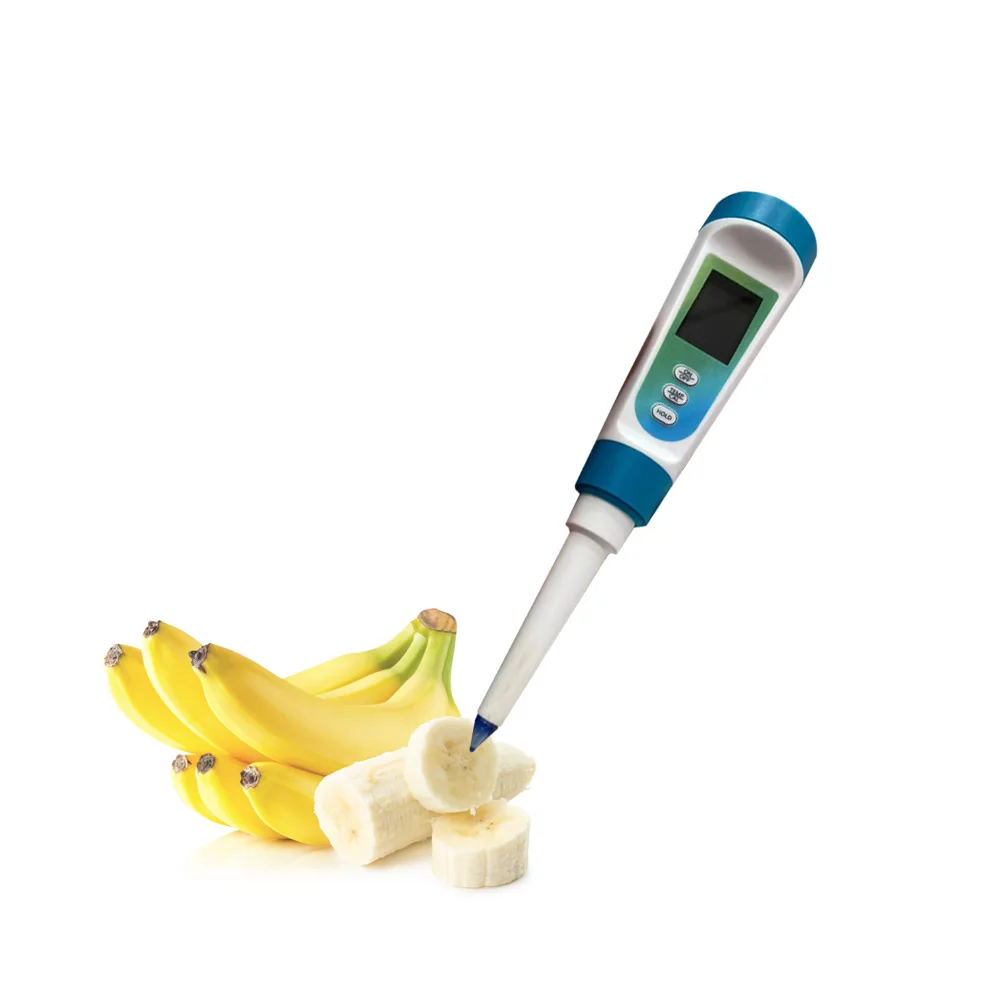 Digital PH-012 Fruit Jam PH Testing Meter Pen Banana PH Analyzer Pen New Style PH Meter for Milk and Yoghurt