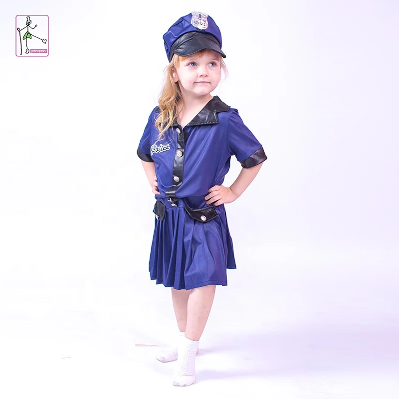 
Best Selling Carnival costumes role play costume police officer costume for girls 