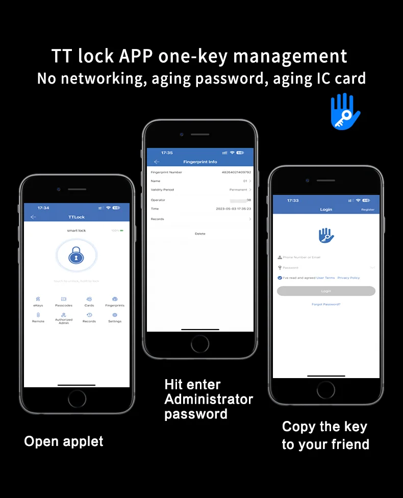 Glomarket Broken Bridge Smart Lock High-end Intelligence Zinc Alloy Tuya Wifi Fingerprint Waterproof Door Lock