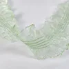 Bordure transparente double face en forme d'oreille 3 cm Vert