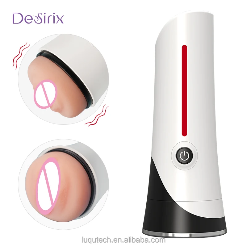 Desirix Cream Pillar Ultra-Realistic Silicone Masturbator 7 Vibration Penis Pump Sex Toys for Men's Masturbation Desirix Cream Pillar Ultra-Realistic Silicone Masturbator 7 Vibration Penis Pump Sex Toys for Men's Masturbation