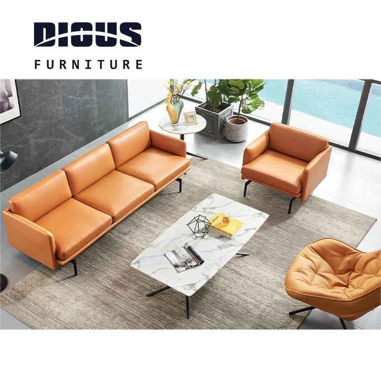 Dious sofa set furniture luxury sofa leather royal sofa in China