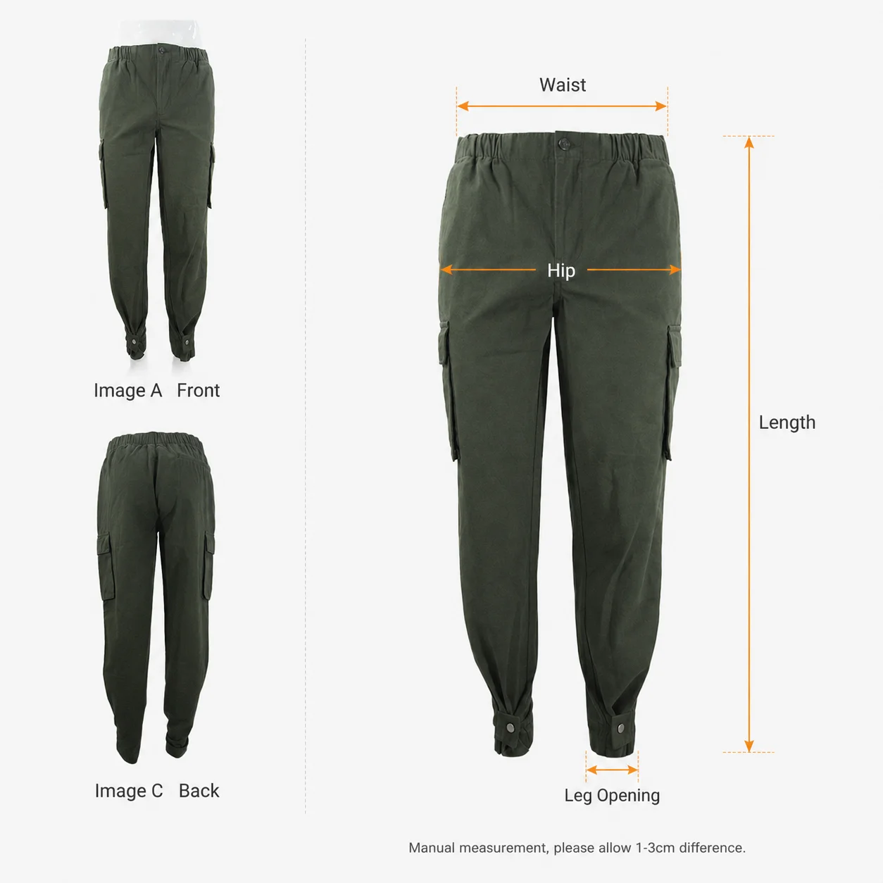 Size measurements