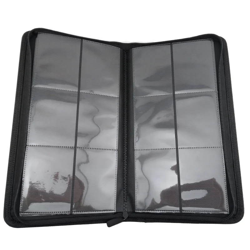 6 pocket card binder Toploader Binder 144 Slots | 4-Pocket Album