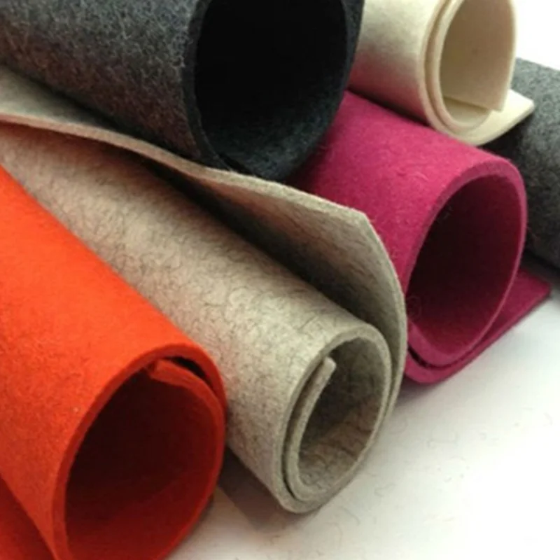 Zt Cheap Multi Colors Needle Punched Felt Non Woven Nonwoven Fabric For
