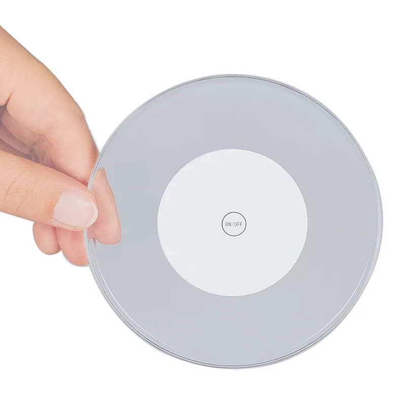 Новый продукт, акриловый кнопочный переключатель, мигающий Водонепроницаемый светодиодный светильник