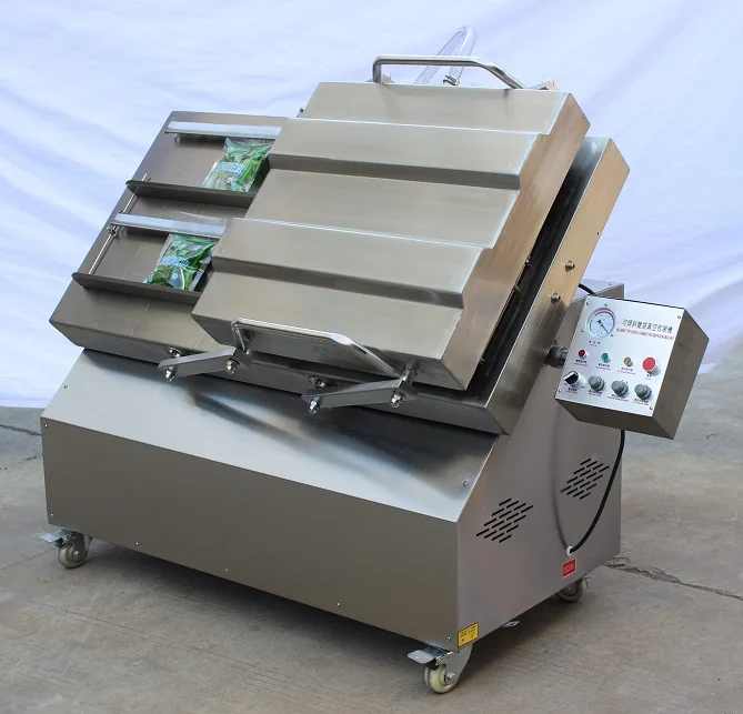 Vertical Vacuum Packing Machine Sauce Liquid Vacuum Sealer Machine Powder Flour Grind Coffee