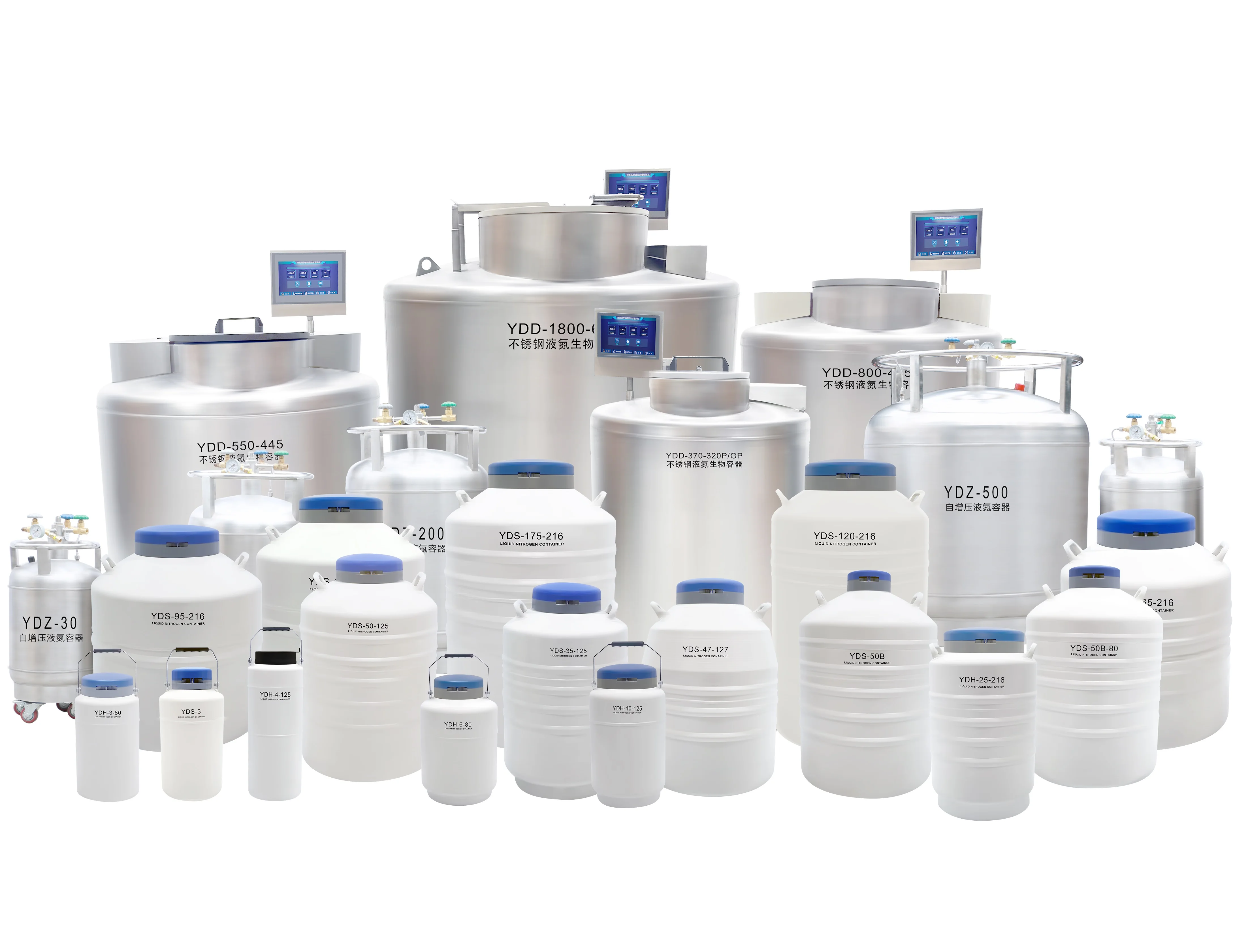 2L-35Mm Portable LN2 Dewar Liquid Nitrogen Tank Liquid Nitrogen Dewar Flask Artificial Insemination Semen Storage Container