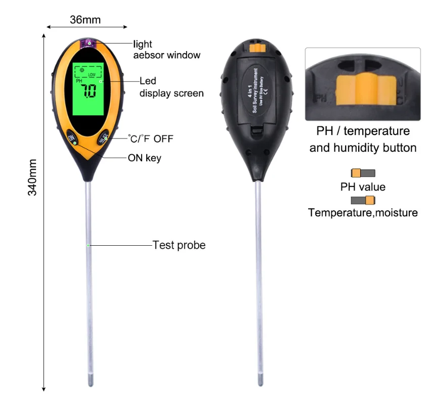 CT-6821 Automatic Tool Calibration Digital Waterproof PH & ORP Meter Portable Pen Type Range 0.0 +/-500mV Water Analyzer Control