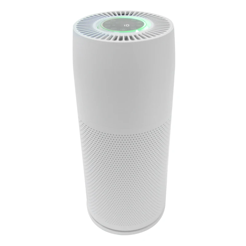 Máy lọc không khí thông minh kết nối WiFi, điều khiển qua ứng dụng, làm sạch 5 cấp độ với bộ lọc HEPA H13 và đèn UV, điều khiển từ xa & cảm ứng trên đỉnh