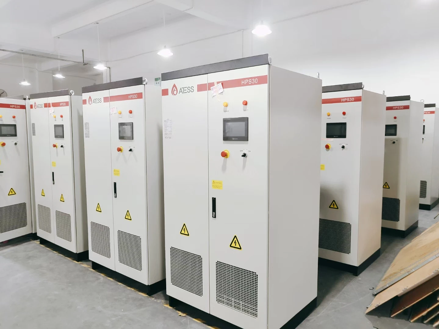 ATESS HPS Series Inverter 30KW 50KW 100KW 120KW 150KW Large Capacity Hybrid Solar Inverter for Commercial