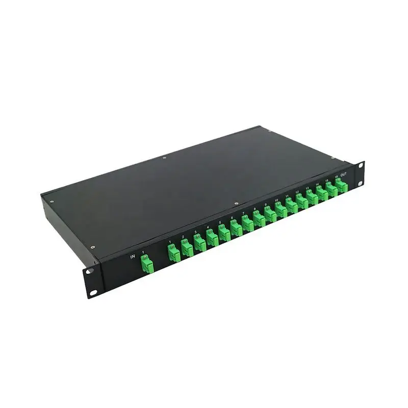 19inch 1ru Fiber Optic Odf Rack Mount 24 Port Termination Optic Patch ...