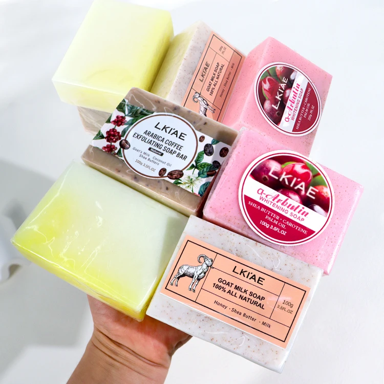 ali landry glutathione Natural Arbutin Glutathione Whitening Soap with Shea Butter for Brightening  Dark Spots and Gentle Skin Cleansing Arbutin Soap